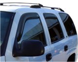 AVS 02-06 Cadillac Escalade Ventvisor In-Channel Front & Rear Window Deflectors 4pc - Smoke thumbnail 1