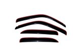 AVS 02-06 Cadillac Escalade Ventvisor In-Channel Front & Rear Window Deflectors 4pc - Smoke thumbnail 4