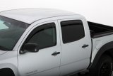 AVS 05-15 Toyota Tacoma Double Cab Ventvisor In-Channel Front & Rear Window Deflectors 4pc - Smoke thumbnail 2
