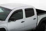 AVS 05-15 Toyota Tacoma Double Cab Ventvisor In-Channel Front & Rear Window Deflectors 4pc - Smoke thumbnail 3