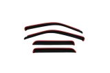 AVS 07-18 Jeep Wrangler Unlimited Ventvisor In-Channel Front & Rear Window Deflectors 4pc - Smoke thumbnail 7