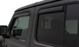 AVS 07-18 Jeep Wrangler Unlimited Ventvisor In-Channel Front & Rear Window Deflectors 4pc - Smoke thumbnail 8