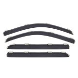 AVS 09-15 Honda Pilot Ventvisor In-Channel Front & Rear Window Deflectors 4pc - Smoke thumbnail 8