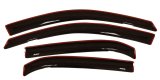 AVS 10-17 Chevy Equinox Ventvisor In-Channel Front & Rear Window Deflectors 4pc - Smoke thumbnail 1