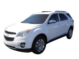 AVS 10-17 Chevy Equinox Ventvisor In-Channel Front & Rear Window Deflectors 4pc - Smoke thumbnail 3