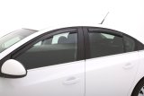 AVS 11-15 Chevy Cruze Ventvisor In-Channel Front & Rear Window Deflectors 4pc - Smoke thumbnail 2