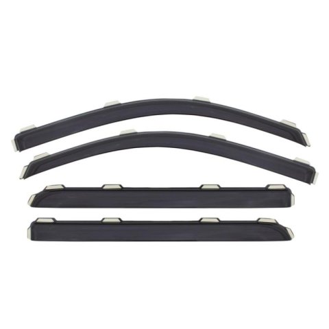AVS 11-15 Kia Optima Ventvisor In-Channel Front & Rear Window Deflectors 4pc - Smoke thumbnail 1