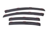 AVS 12-15 Honda Civic Ventvisor In-Channel Front & Rear Window Deflectors 4pc - Smoke thumbnail 2