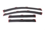 AVS 13-18 Ford Escape Ventvisor In-Channel Front & Rear Window Deflectors 4pc - Smoke thumbnail 3