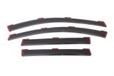 AVS 13-18 Ford Escape Ventvisor In-Channel Front & Rear Window Deflectors 4pc - Smoke thumbnail 4
