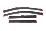 AVS 13-18 Ford Escape Ventvisor In-Channel Front & Rear Window Deflectors 4pc - Smoke thumbnail 5