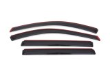 AVS 13-18 Nissan Pathfinder Ventvisor In-Channel Front & Rear Window Deflectors 4pc - Smoke thumbnail 1