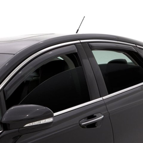 AVS 14-18 Chevy Impala Ventvisor In-Channel Front & Rear Window Deflectors 4pc - Smoke thumbnail 6