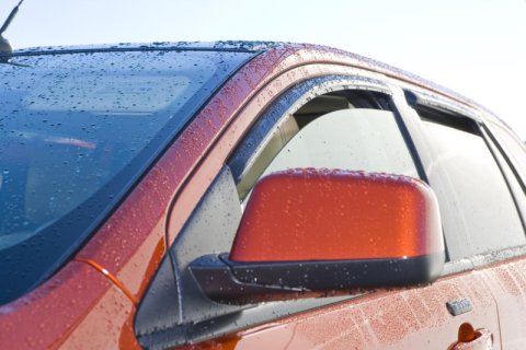 AVS 16-18 Hyundai Tucson Ventvisor In-Channel Front & Rear Window Deflectors 4pc - Smoke thumbnail 5