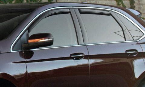 AVS 17-18 Cadillac XT5 Ventvisor In-Channel Front & Rear Window Deflectors 4pc - Smoke thumbnail 9