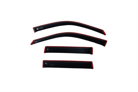 AVS 2018 Honda Odyssey Ventvisor In-Channel Front & Rear Window Deflectors 4pc - Smoke thumbnail 5