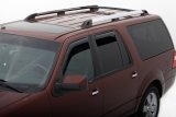 AVS 98-18 Lincoln Navigator Ventvisor In-Channel Front & Rear Window Deflectors 4pc - Smoke thumbnail 1
