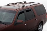 AVS 98-18 Lincoln Navigator Ventvisor In-Channel Front & Rear Window Deflectors 4pc - Smoke thumbnail 2