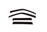 AVS 98-18 Lincoln Navigator Ventvisor In-Channel Front & Rear Window Deflectors 4pc - Smoke thumbnail 5