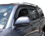 AVS 03-09 Toyota 4Runner Ventvisor In-Channel Front & Rear Window Deflectors 4pc - Smoke thumbnail 4