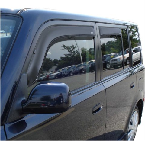 AVS 04-06 Scion XB Ventvisor In-Channel Front & Rear Window Deflectors 4pc - Smoke thumbnail 2