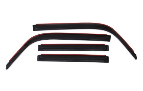 AVS 04-06 Scion XB Ventvisor In-Channel Front & Rear Window Deflectors 4pc - Smoke thumbnail 3