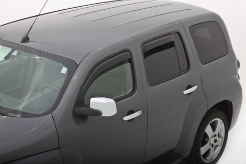 AVS 06-11 Chevy HHR Ventvisor In-Channel Front & Rear Window Deflectors 4pc - Smoke thumbnail 2