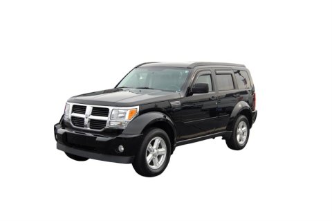 AVS 07-11 Dodge Nitro Ventvisor In-Channel Front & Rear Window Deflectors 4pc - Smoke thumbnail 1