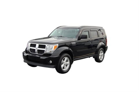 AVS 07-11 Dodge Nitro Ventvisor In-Channel Front & Rear Window Deflectors 4pc - Smoke thumbnail 2