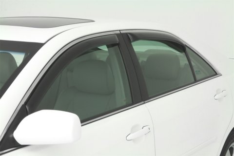 AVS 07-11 Toyota Camry Ventvisor In-Channel Front & Rear Window Deflectors 4pc - Smoke thumbnail 2