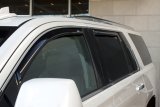 AVS 07-14 Cadillac Escalade Ventvisor In-Channel Front & Rear Window Deflectors 4pc - Smoke thumbnail 3