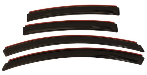 AVS 11-17 Buick Regal Ventvisor In-Channel Front & Rear Window Deflectors 4pc - Smoke thumbnail 6
