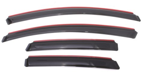 AVS 12-17 Buick Verano Ventvisor In-Channel Front & Rear Window Deflectors 4pc - Smoke thumbnail 1