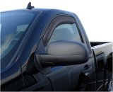 AVS 07-13 Chevy Silverado 1500 Standard Cab Ventvisor In-Channel Window Deflectors 2pc - Smoke thumbnail 3