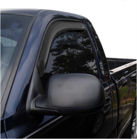 AVS 99-07 Chevy Silverado 1500 Standard Cab Ventvisor In-Channel Window Deflectors 2pc - Smoke thumbnail 3