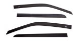 AVS 09-18 Dodge RAM 1500 Quad Cab Ventvisor In-Channel Window Deflectors 4pc - Matte Black thumbnail 4