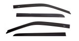 AVS 09-18 Dodge RAM 1500 Quad Cab Ventvisor In-Channel Window Deflectors 4pc - Matte Black thumbnail 6