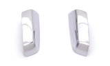 AVS 14-18 Chevy Silverado 1500 Upper Mirror Covers 2pc - Chrome thumbnail 1