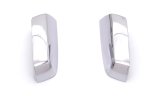 AVS 14-18 Chevy Silverado 1500 Upper Mirror Covers 2pc - Chrome thumbnail 2