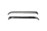 AVS 65-78 Volkswagen Beetle Ventshade Window Deflectors 2pc - Stainless thumbnail 1