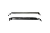 AVS 65-78 Volkswagen Beetle Ventshade Window Deflectors 2pc - Stainless thumbnail 2