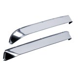 AVS 84-90 Ford Bronco Ii Ventshade Window Deflectors 2pc - Stainless thumbnail 4