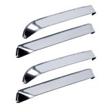 AVS 77-85 Buick Lesabre Ventshade Front & Rear Window Deflectors 4pc - Stainless thumbnail 7