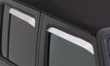 AVS 87-91 Ford LTD Crown Victoria Ventshade Front & Rear Window Deflectors 4pc - Stainless thumbnail 7