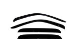 AVS 00-04 Dodge Dakota Crew Cab Ventvisor Outside Mount Window Deflectors 4pc - Smoke thumbnail 3