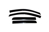 AVS 04-15 Nissan Titan Crew Cab Ventvisor Outside Mount Window Deflectors 4pc - Smoke thumbnail 4