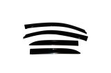 AVS 05-09 Chevy Equinox Ventvisor Outside Mount Window Deflectors 4pc - Smoke thumbnail 1