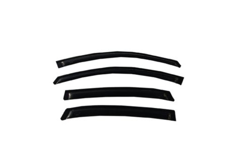 AVS 06-13 Chevy Impala Ventvisor Outside Mount Window Deflectors 4pc - Smoke thumbnail 2