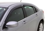 AVS 07-10 Chrysler Sebring Ventvisor Outside Mount Window Deflectors 4pc - Smoke thumbnail 1