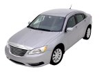 AVS 07-10 Chrysler Sebring Ventvisor Outside Mount Window Deflectors 4pc - Smoke thumbnail 6